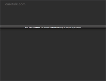 Tablet Screenshot of caretalk.com